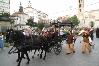 Valladolid rinde honores en un funeral al príncipe irlandés Red Hugh O'Donnell.-J. M. LOSTAU