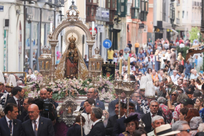 Procesión y misa solemne en honor a Nuestra Señora de San Lorenzo, patrona de Valladolid. PHOTOGENIC