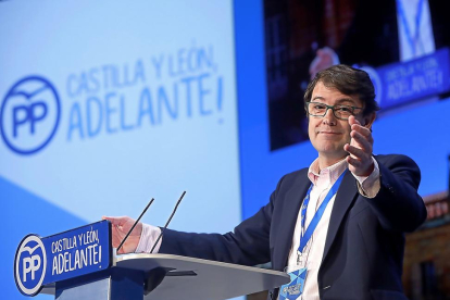 Imagen de archivo del presidente del Partido Popular de Castilla y León, Alfonso Fernández Mañueco.-J. M. LOSTAU