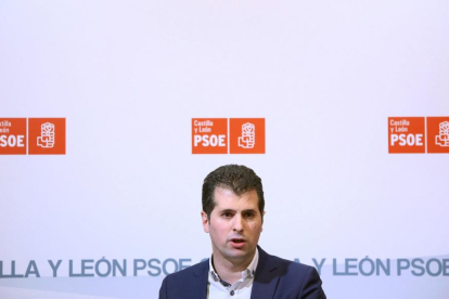 El secretario general del PSCyL, Luis Tudanca, informa tras la reunión del Consejo Territorial del PSOE de Castilla y León-Ical