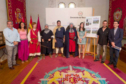 Presentación de la recreación histórica de Castronuño en la Diputación de Valladolid-Ical