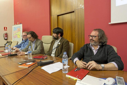 Mario Pérez Antolín, Luis Díaz Viana, Javier Campelo y Javier Dámaso.-M. Á. Santos