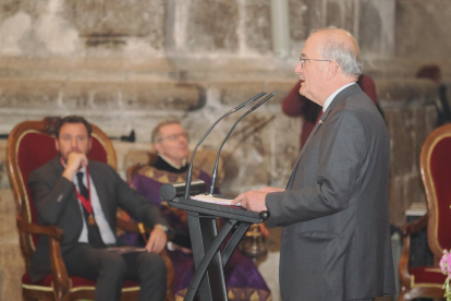 Francisco Fonseca Morillo pronuncia el pregón en la Catedral de Valladolid. -PHOTOGENIC