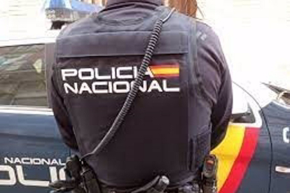 Intervención de la Policía Nacional. EP