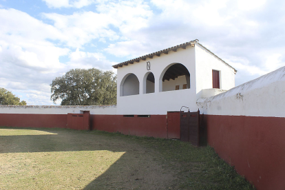 Tentadero de la ganadería El Collado, en San Martín de Yeltes. E. M.