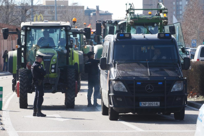 Tractorada en las calles de Valladolid. -PHOTOGENIC