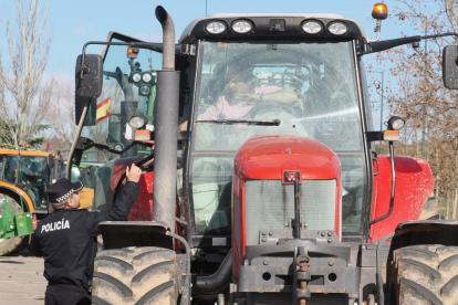 Tractorada en las calles de Valladolid. -PHOTOGENIC