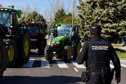 Tractorada en las calles de Valladolid. -PHOTOGENIC