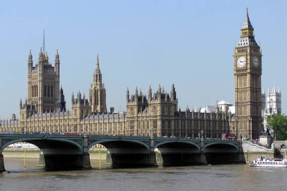 El Parlamento británico, en Londres.-Foto: WIKIPEDIA