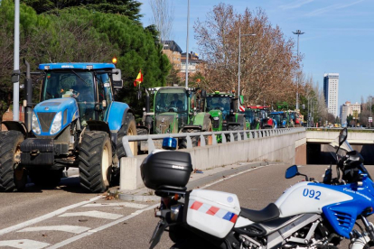 Tractorada en las calles de Valladolid. -PHOTOGENIC