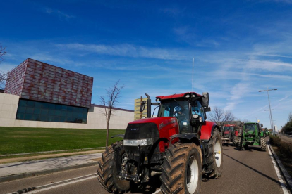 Tractorada en las calles de Valladolid. -PHOTOGENIC