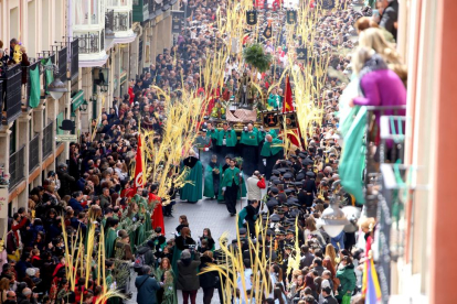 Procesión de Las Palmas para conmemorar el Domingo de Ramos.-ICAL