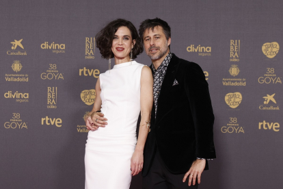 Hugo Silva  en la alfombra roja de la 38 edición de los Premios Goya. -PREMIOS GOYA. -PREMIOS GOYA