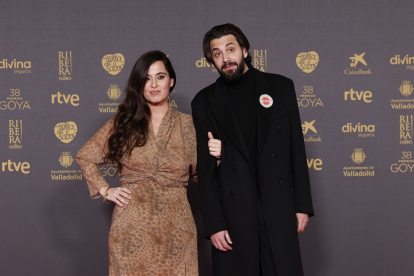 Silvia Pérez Cruz y Salvador Sobral en la alfombra roja de la 38 edición de los Premios Goya. -PREMIOS GOYA