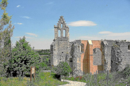 Ruinas del Monasterio de la Armedilla, en Cogeces del Monte.-D.V.