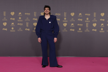 Alejandro Martín en la alfombra roja de la 38 edición de los Premios Goya. -PREMIOS GOYA