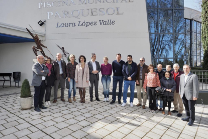 Homenaje a Laura López Valle en la Piscina Municipal de Parquesol.- PHOTOGENIC