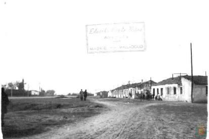 Vista del barrio Cañada Real en 1953.- ARCHIVO MUNICIPAL VALLADOLID