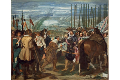‘Las lanzas’, con los Tercios de Ambrosio Soínola vistos por Velázquez.-M. DE CULTURA