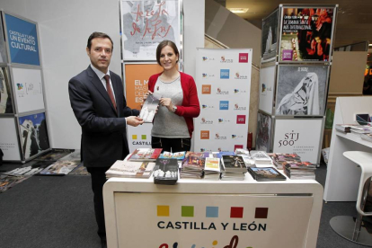 El director general de Turismo, Javier Ramírez, presenta la Semana Santa de Castilla y León en Madrid a operadores y prensa especializada.-Ical
