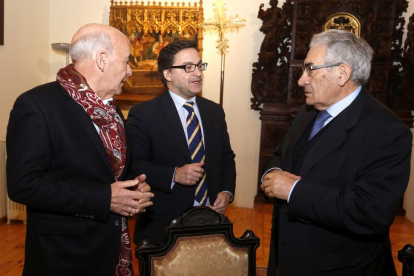 Félix Compadre, Pedro Puente y Manuel Ángel Fernández.-ICAL