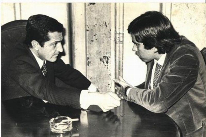 Adolfo Suárez y Felipe González, en una imagen de archivo.-