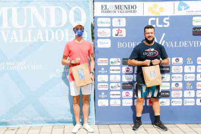 Pablo Peláez y Jesús Pardo, finalista y campeón tenis absoluto / J. M. LOSTAU