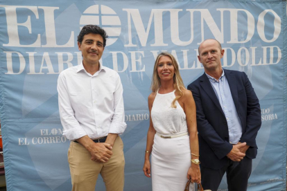 Ignacio Antolín, Silvia Herrero y Miguel Calvo de Iberdrola.- PHOTOGENIC