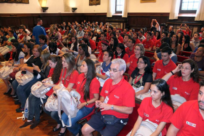La Universidad de Salamanca recibe a cerca de 200 estudiantes brasileños de español-Ical
