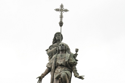 Estatua de Colón. J.M. LOSTAU