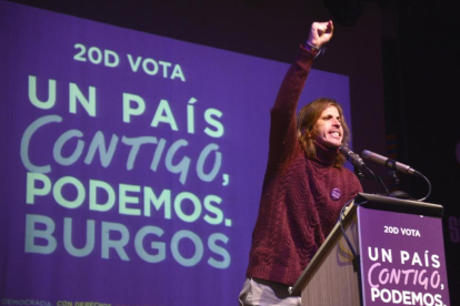 El secretario general de Podemos en Castilla y León, Pablo Fernández-Ical