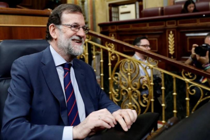 Mariano Rajoy, en la sesión de control-CHEMA MOYA (EFE)