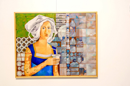 'La dama de los plásticos', de Julio Sendino. | E. M.