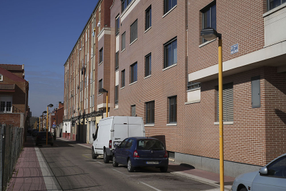 Calle Ángel García del barrio La Pilarica de Valladolid.- J. M. LOSTAU