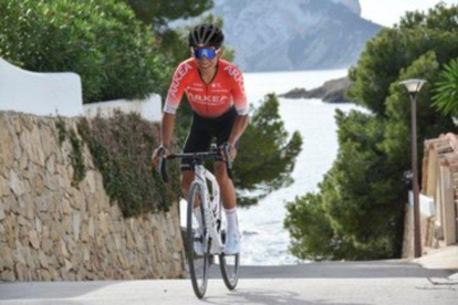 Nairo Quintana, con el ’maillot’ del Arkéa francés.-ARKÉA TEAM