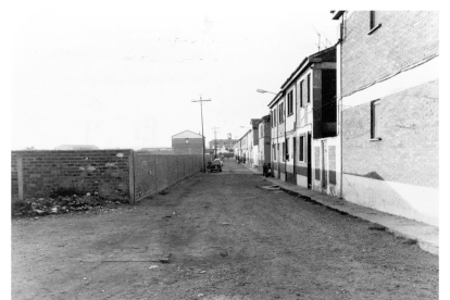 Calle del Vuelo en el barrio San Pedro Regalado en 1980.- ARCHIVO MUNICIPAL VALLADOLID