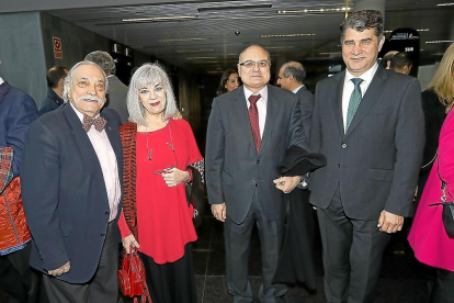 Juan Antonio Fernández, Inés Rodríguez Hidalgo, Luis Antonio Gómez y Manuel Fernández.