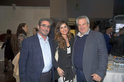Celiano Vielba, Susana Suárez y Miguel Ángel González Chaoz.