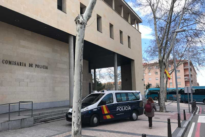 Una imagen de archivo de la comisaría de la Policía Nacional en Segovia. E.M.