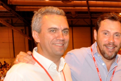 Javier Izquierdo y Óscar Puente, en una imagen de archivo.-ICAL.