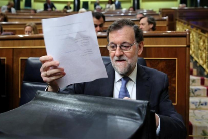El presidente del Gobierno central, Mariano Rajoy.-JOSÉ LUIS ROCA