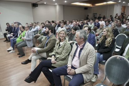 Acto de cierre de campaña de Vox en Valladolid con la presencia del vicepresidente de la Junta, Juan García-Gallardo. ICAL