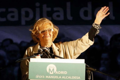 Imagen de archivo de la alcaldesa de Madrid Manuela Carmena.-/ EFE