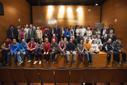 Bankia y Fundación Caja de Ávila entregan los convenios a asociaciones abulenses.-ICAL