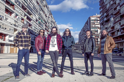 Los componentes de Corizonas, uno de los platos fuertes del ‘Conexión Valladolid Festival’.-JUAN PÉREZ-FAJARDO