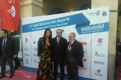 Cristina Cubero (Mundo Deportivo), J.I.Gallardo (Marca) y Alfredo Relaño (As)