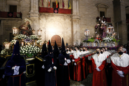 Procesión del Encuentro de la Semana Santa de Valladolid. Photogenic/ Iván Tomé