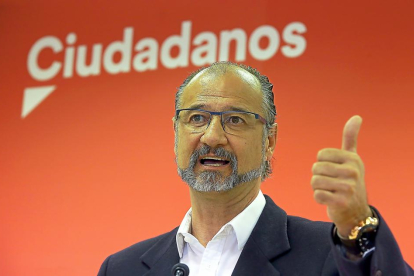 Luis Fuentes, portavoz del Grupo parlamentario Ciudadanos-ICAL