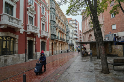 Calle Teresa Gil de Valladolid en la actualidad. -J.M. LOSTAU