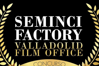 Un cartel de Seminci Factory